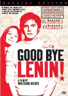 Good bye Lenin! [dvd] =  Au revoir Lenine! /  a film by Wolfgang Becker ; a Sony Pictures Classics release ; Bavaria Film International presents an X Film Creative Pool production in co-production with WDR/Arte ; screenplay, Bernd Lichtenberg ; co-writer, Wolfgang Becker ; produced by Stefan Arndt ; directed by Wolfgang Becker.