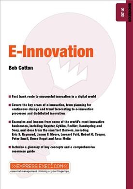 E-innovation [electronic resource] / Bob Cotton.