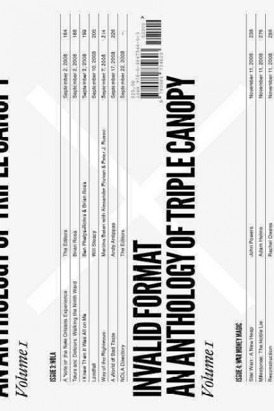 Invalid format : an anthology of Triple Canopy / [edited by Triple Canopy]