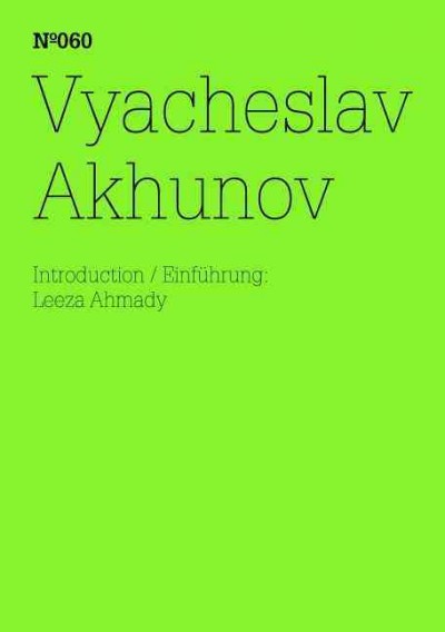 Vyacheslav Akhunov / introduction/Einführung: Leeza Ahmady.
