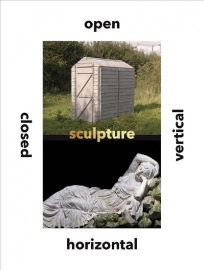Sculpture vertical, horizontal, closed, open / Penelope Curtis.
