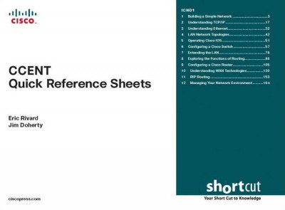 CCENT quick reference sheets / by Eric Rivard, Jim Doherty.