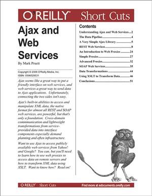 Ajax and web services / by Mark Pruett.