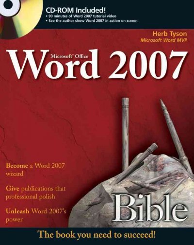 Microsoft Word 2007 bible / Herb Tyson.