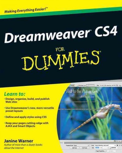 Dreamweaver CS4 for dummies / by Janine Warner.