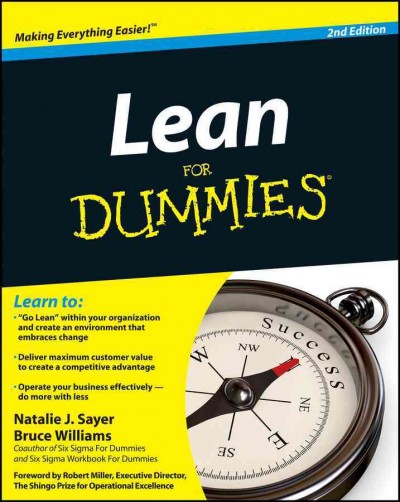 Lean for dummies / by Natalie J. Sayer and Bruce Williams.