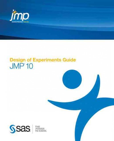 JMP 10 design of experiments guide.