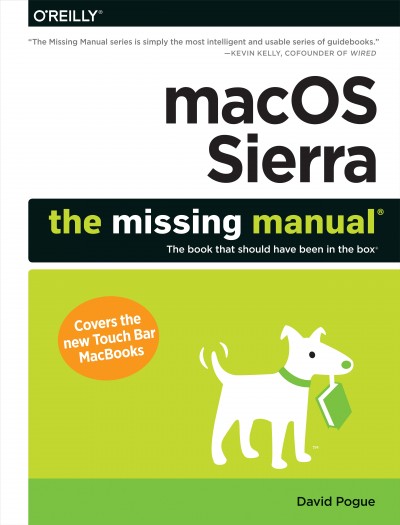 MacOS Sierra / David Pogue.