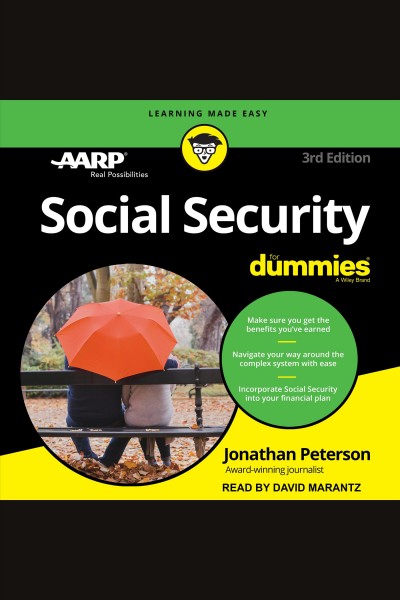 Social security for dummies / Jonathan Peterson.