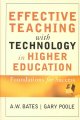 Effective teaching with technology in higher education : foundations for success  Cover Image