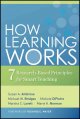 How learning works : seven research-based principles for smart teaching  Cover Image