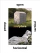 Sculpture vertical, horizontal, closed, open  Cover Image
