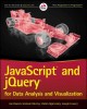 JavaScript and jQuery for data analysis and visualization  Cover Image
